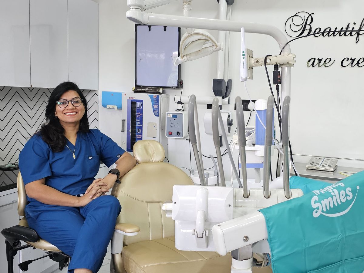 Dental operatory at Dr. Yojna's Dental Clinic, Jaipur